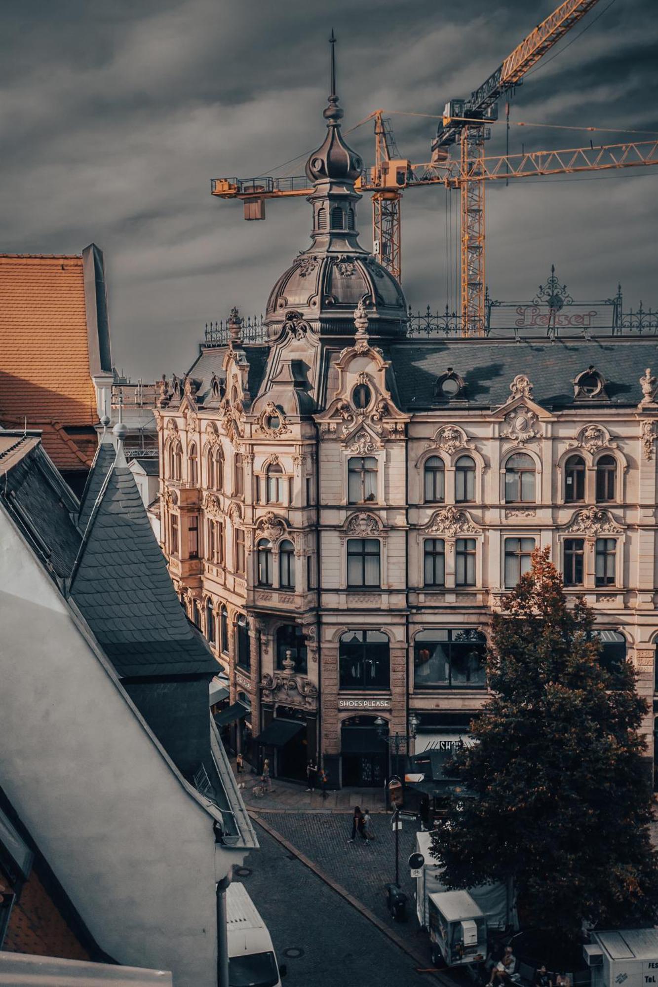 Traumhaftes Apartment Am Dom Mit Grosser Dachterrasse Zwickau Exterior foto